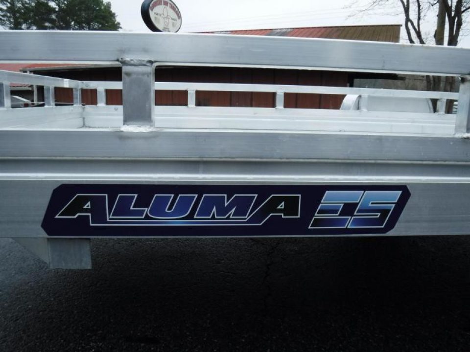 New 2026 Aluma 78''x10' Utility, 14" Sides, Ramp Gate