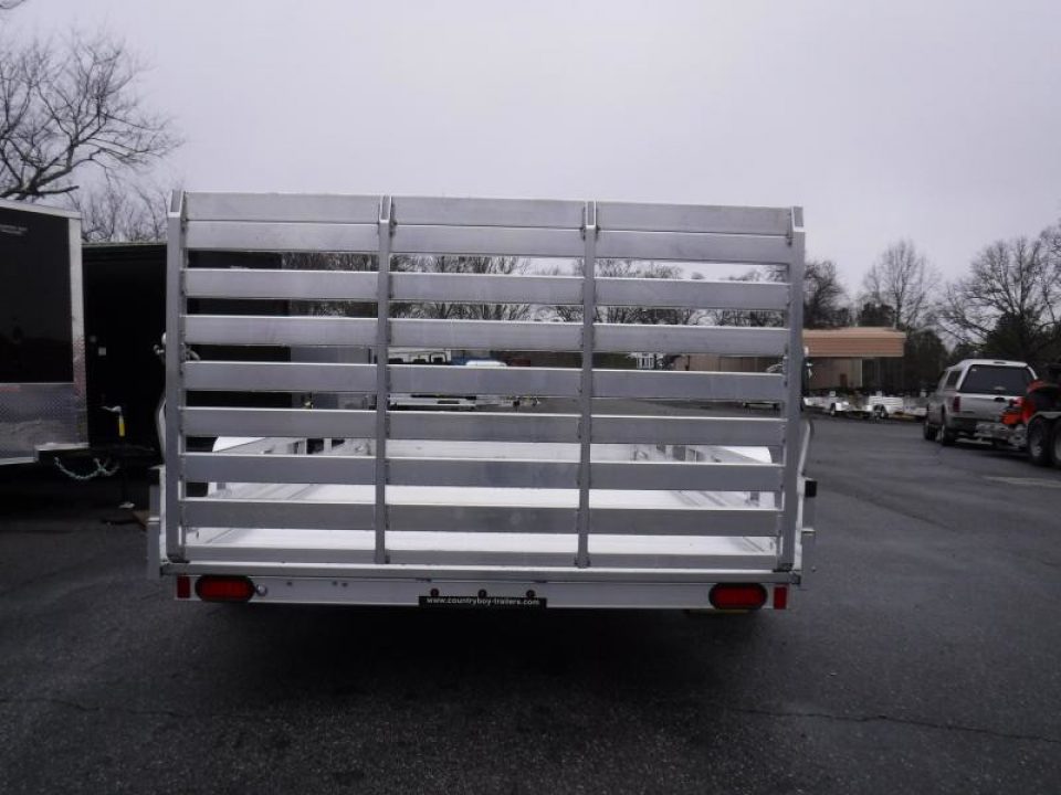 New 2026 Aluma 78''x10' Utility, 14" Sides, Ramp Gate