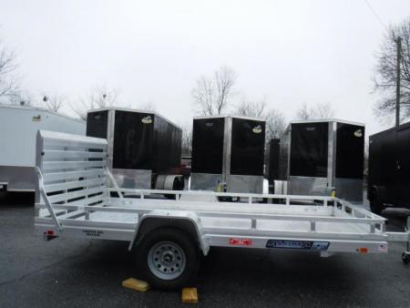 New 2026 Aluma 78''x10' Utility, 14  Sides, Ramp Gate