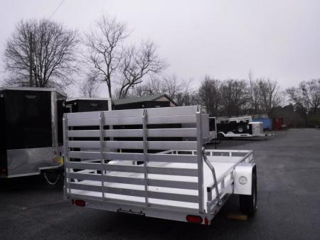 New 2026 Aluma 78''x10' Utility, 14" Sides, Ramp Gate