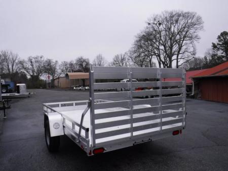 New 2026 Aluma 78''x10' Utility, 14" Sides, Ramp Gate