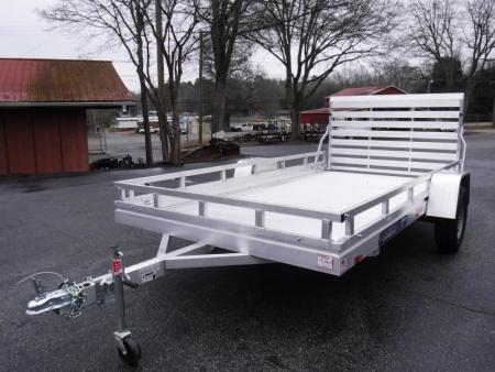 New 2026 Aluma 78''x10' Utility, 14" Sides, Ramp Gate