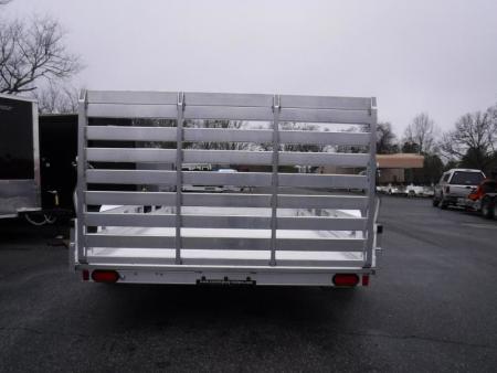 New 2026 Aluma 78''x10' Utility, 14" Sides, Ramp Gate