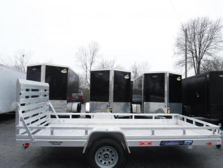 New 2026 Aluma 78''x10' Utility, 14" Sides, Ramp Gate