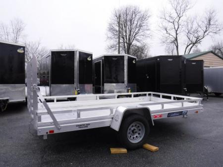 New 2026 Aluma 78''x10' Utility, 14" Sides, Ramp Gate