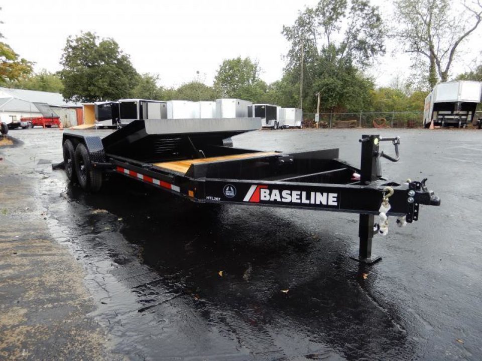 New 2025 Diamond C 82"x20' Hydraulic Dampened Tilt Equipment, 14000 GVWR, Baseline HTL207