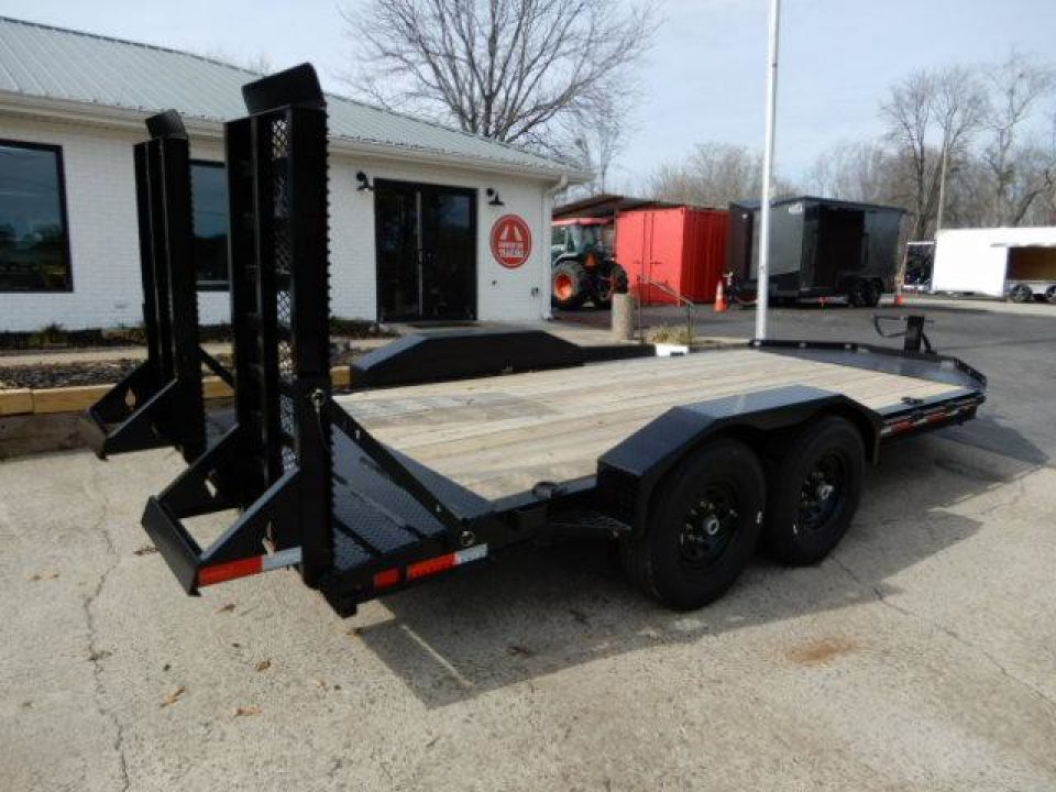 New 2025 Diamond C 16' Low Profile Equipment, 11500lb Payload, 2' Dove w/ cleats, Wide Ramps LPX207
