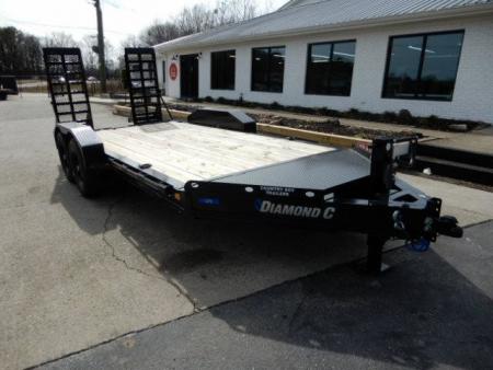 New 2025 Diamond C 16' Low Profile Equipment, 11500lb Payload, 2' Dove w/ cleats, Wide Ramps LPX207