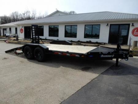 New 2025 Diamond C 16' Low Profile Equipment, 11500lb Payload, 2' Dove w/ cleats, Wide Ramps LPX207