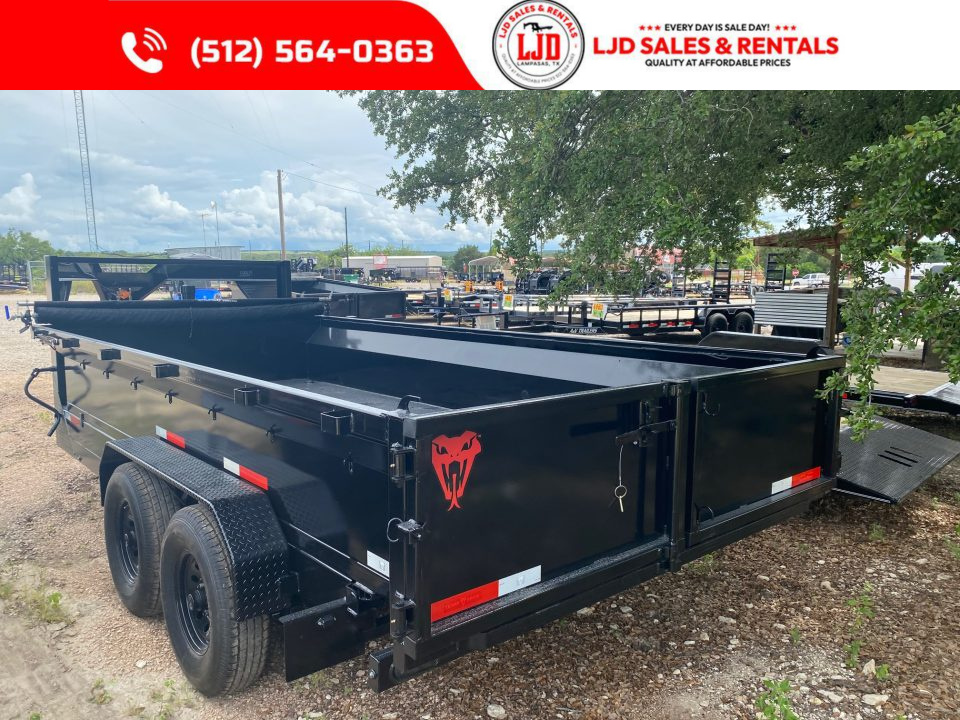 New 2026 Texas Pride - Gooseneck Dump Trailer 16'x2' - Tarp - 16K GVWR -