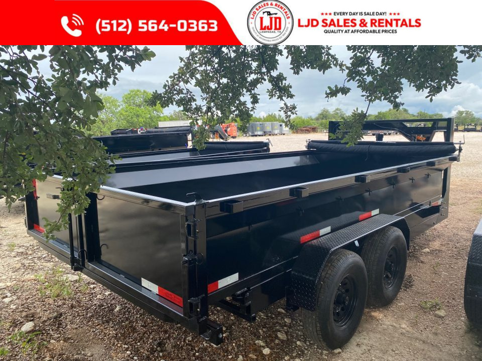 New 2026 Texas Pride - Gooseneck Dump Trailer 16'x2' - Tarp - 16K GVWR -