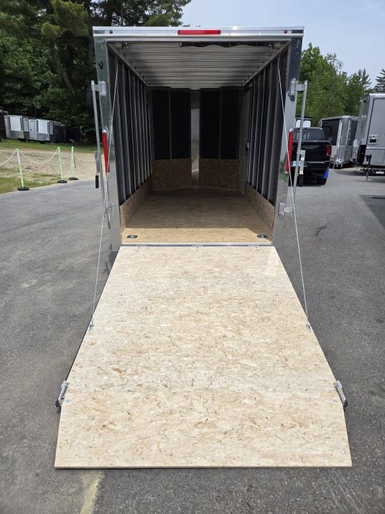 New 2026 Nitro 6x12 aluminum cargo trailer rear ramp torsion axle Cargo / Enclosed Trailer