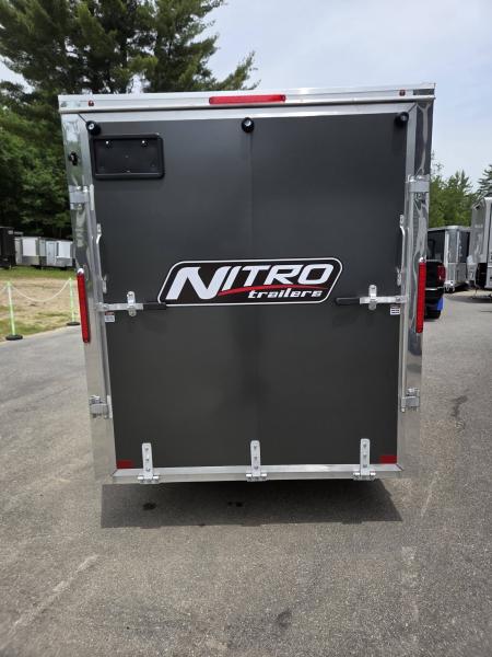 New 2026 Nitro 6x12 aluminum cargo trailer rear ramp torsion axle Cargo / Enclosed Trailer