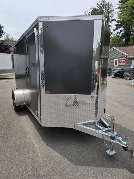 New 2026 Nitro 6x12 aluminum cargo trailer rear ramp torsion axle Cargo / Enclosed Trailer