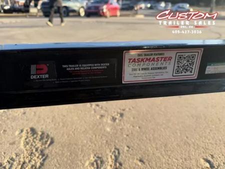 New #263580 2026 TOP HAT DJX 6 X 12 SINGLE AXLE ANGLE TOP 3.5K UTILITY W/ 48" RAMP GATE