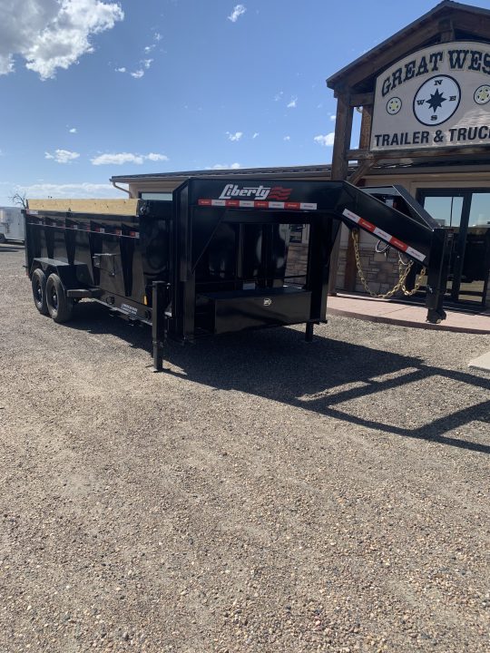 New 2026 Liberty LD14K83X16 Dump Trailer