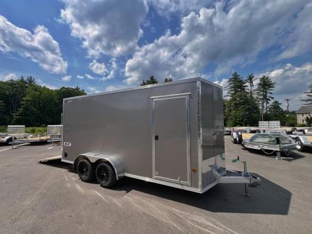 New 2026 High Country 7x16 + 18  V-Nose/ XLT Aluminum trailer / 7'interior -7000GVW