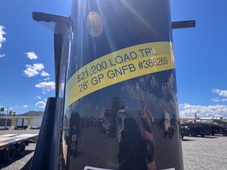 New 2026 Load Trail 28' GP GN Flatbed Trailer