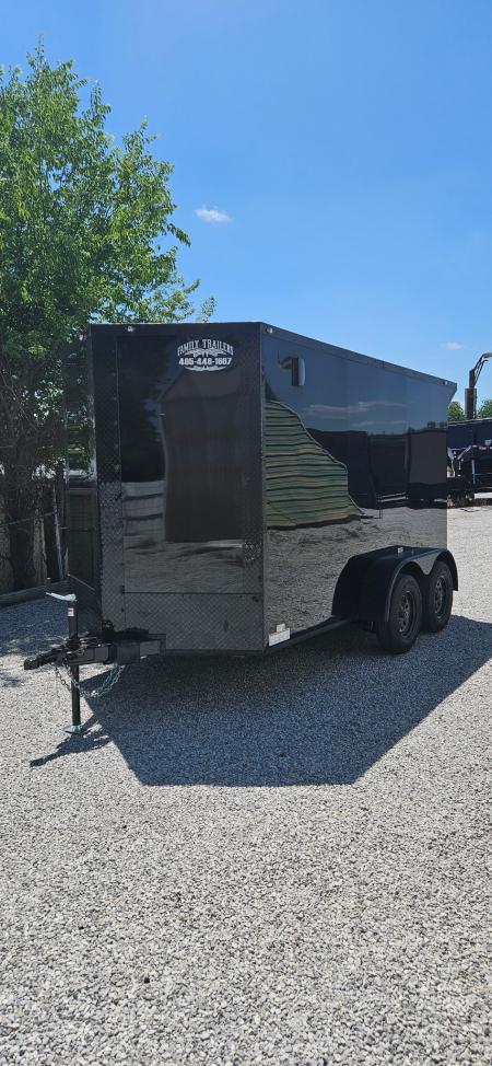 New 2026 Family Trailer 6x12 Tandem Axles Cargo / Enclosed Trailer