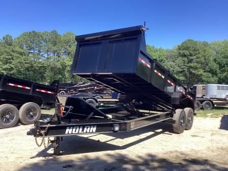 New 2026 Nolan Manufacturing 7X16 Dump Trailer