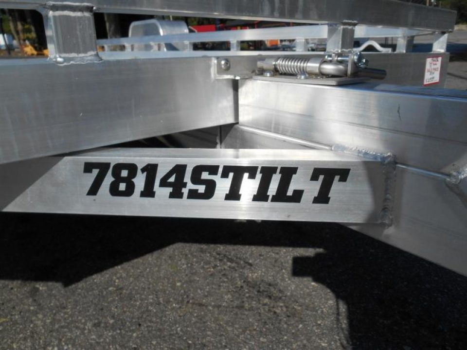 New 2026 Aluma 78"x14' Utility, Full Bed Tilt, All Alum