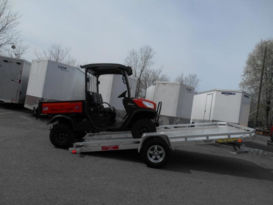 New 2026 Aluma 78"x14' Utility, Full Bed Tilt, All Alum