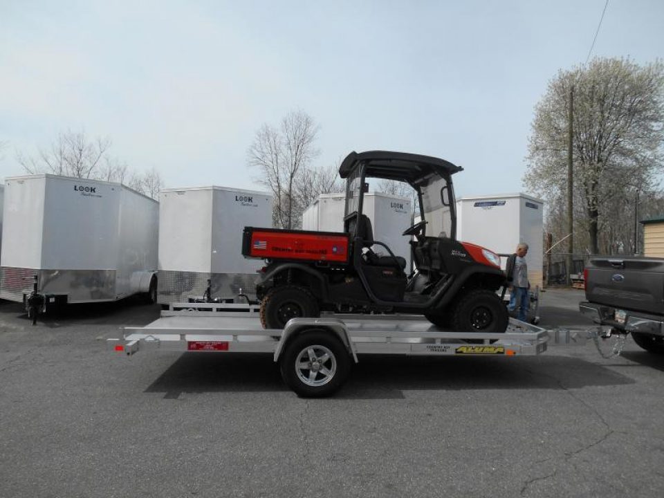 New 2026 Aluma 78"x14' Utility, Full Bed Tilt, All Alum
