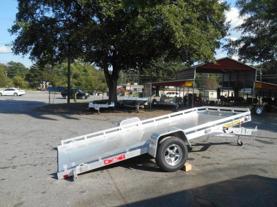 New 2026 Aluma 78"x14' Utility, Full Bed Tilt, All Alum