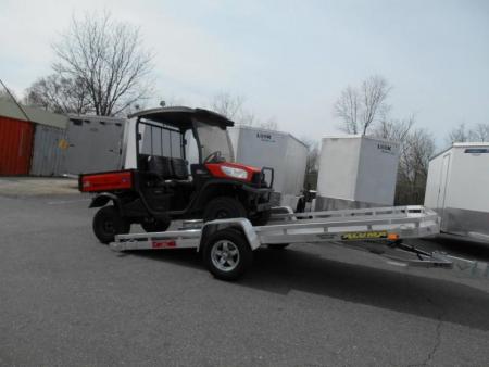 New 2026 Aluma 78 x14' Utility, Full Bed Tilt, All Alum