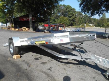 New 2026 Aluma 78"x14' Utility, Full Bed Tilt, All Alum