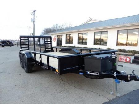 New 2026 Diamond C 82x16' Utility, 2 6K Axles, Tractor Gate