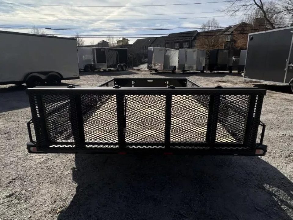 New 2026 Diamond C 83"x12' Utility, Expanded Metal Sides PSA106V