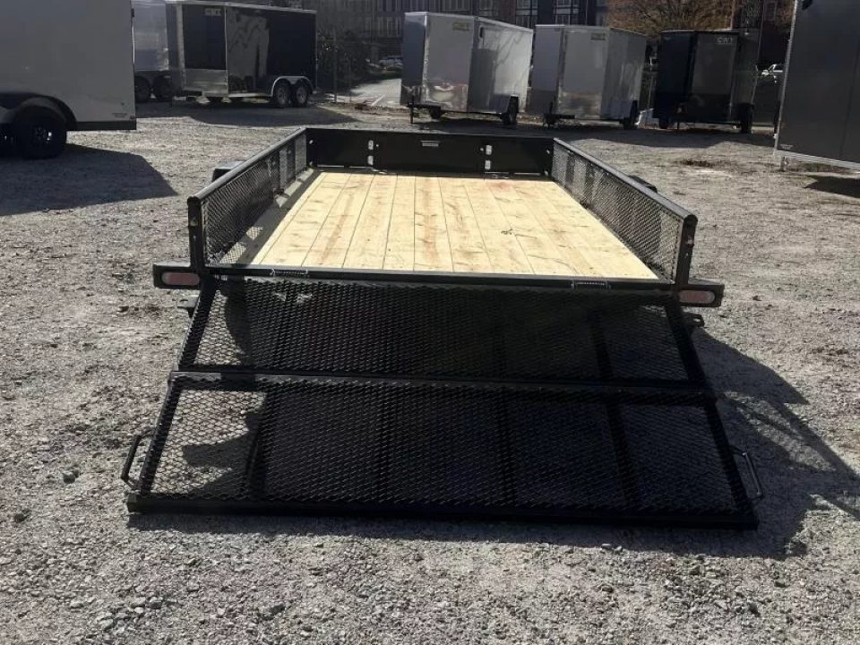 New 2026 Diamond C 83"x12' Utility, Expanded Metal Sides PSA106V