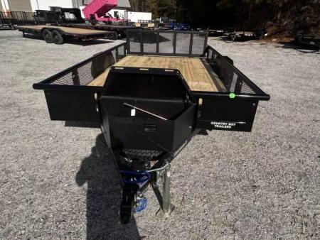 New 2026 Diamond C 83"x12' Utility, Expanded Metal Sides PSA106V