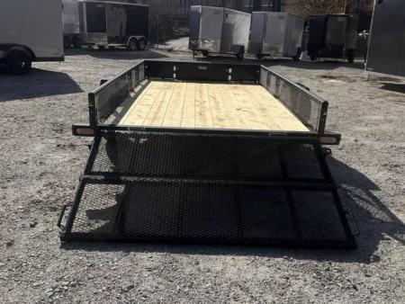 New 2026 Diamond C 83"x12' Utility, Expanded Metal Sides PSA106V