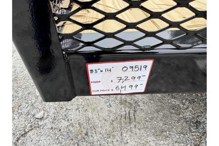 New 2026 Diamond C 14'x83" Tandem Utility, Bi-Fold Gate