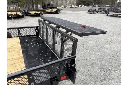 New 2026 Diamond C 14'x83" Tandem Utility, Bi-Fold Gate