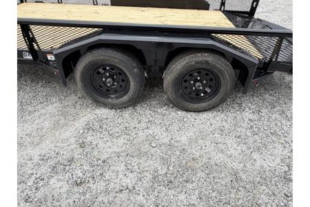 New 2026 Diamond C 14'x83" Tandem Utility, Bi-Fold Gate