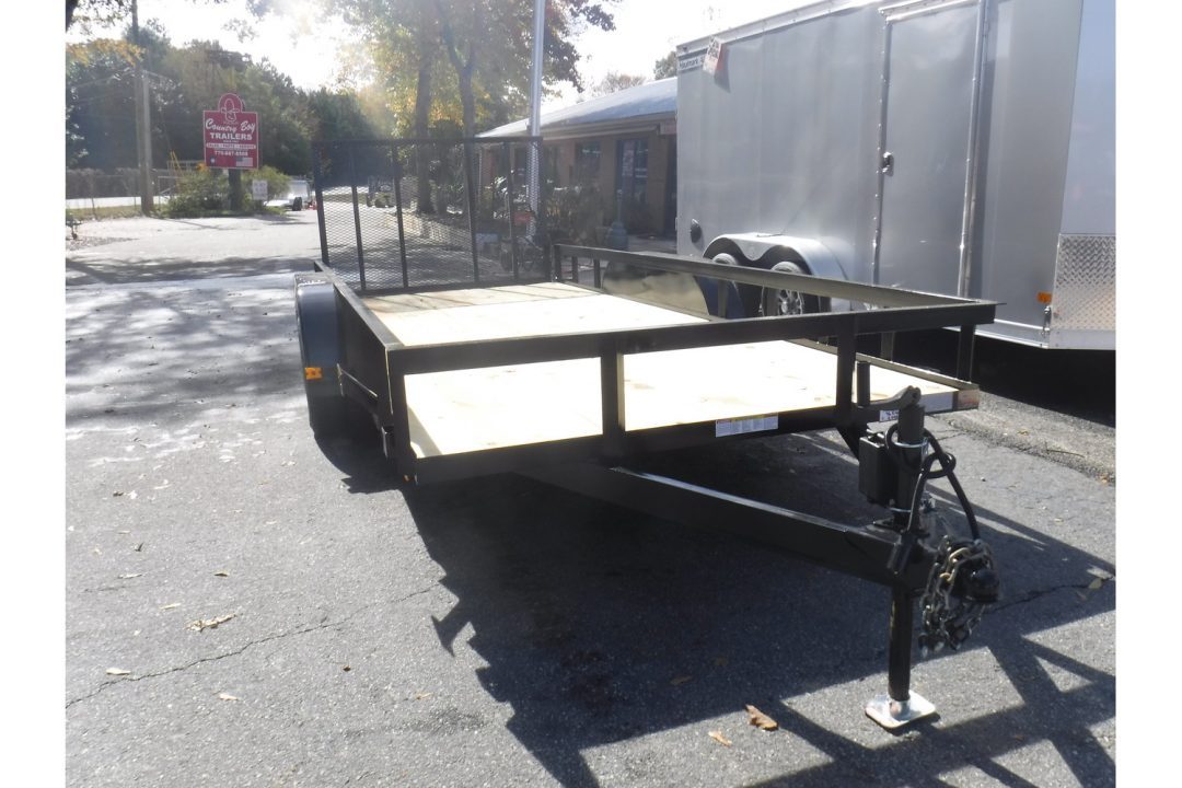 New 2027 Currahee 6x16' Landscape, 14" Sides, Removable Gate
