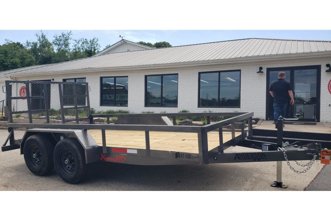 New 2026 Anderson 7x14' Landscape, Ramp Gate