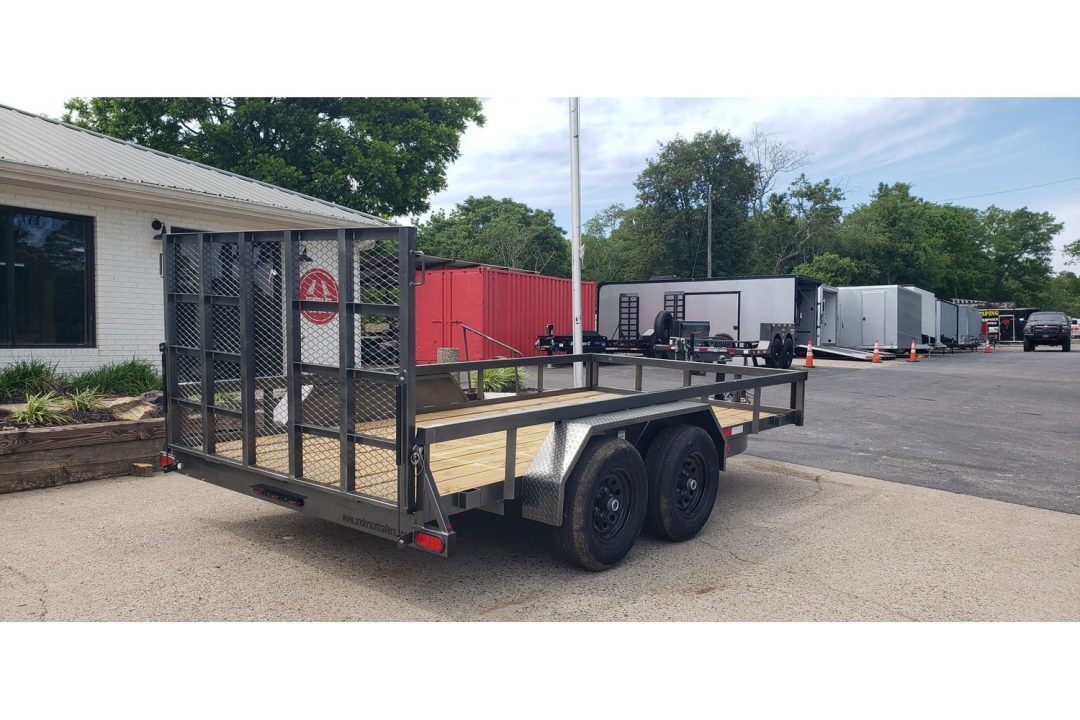 New 2026 Anderson 7x14' Landscape, Ramp Gate