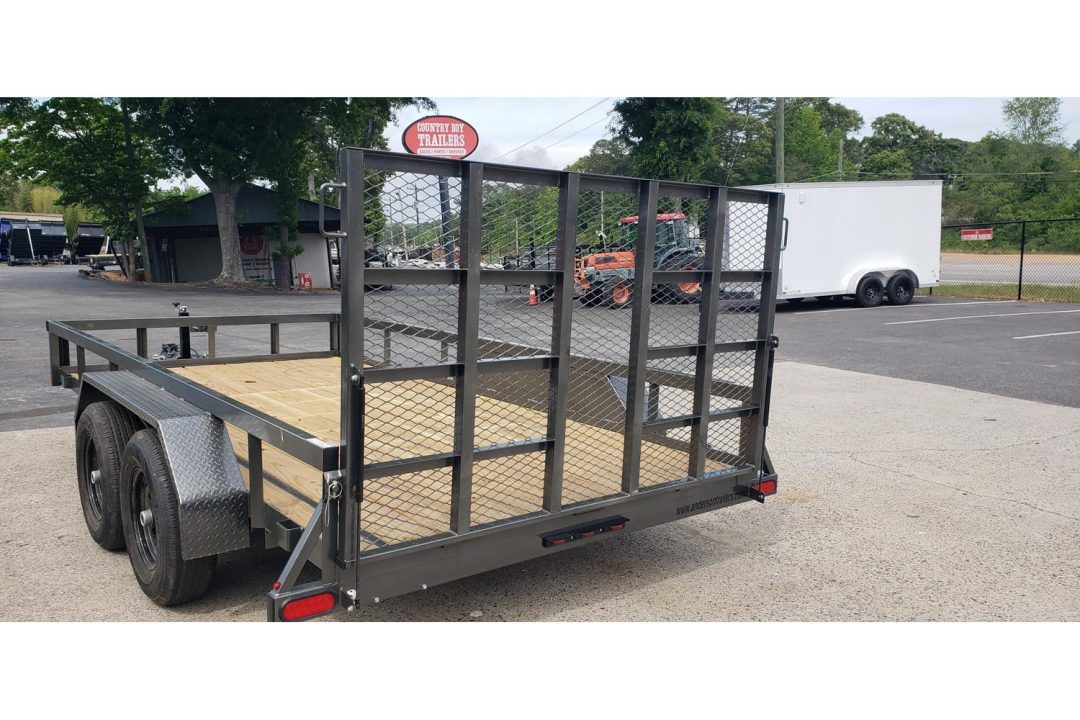 New 2026 Anderson 7x14' Landscape, Ramp Gate