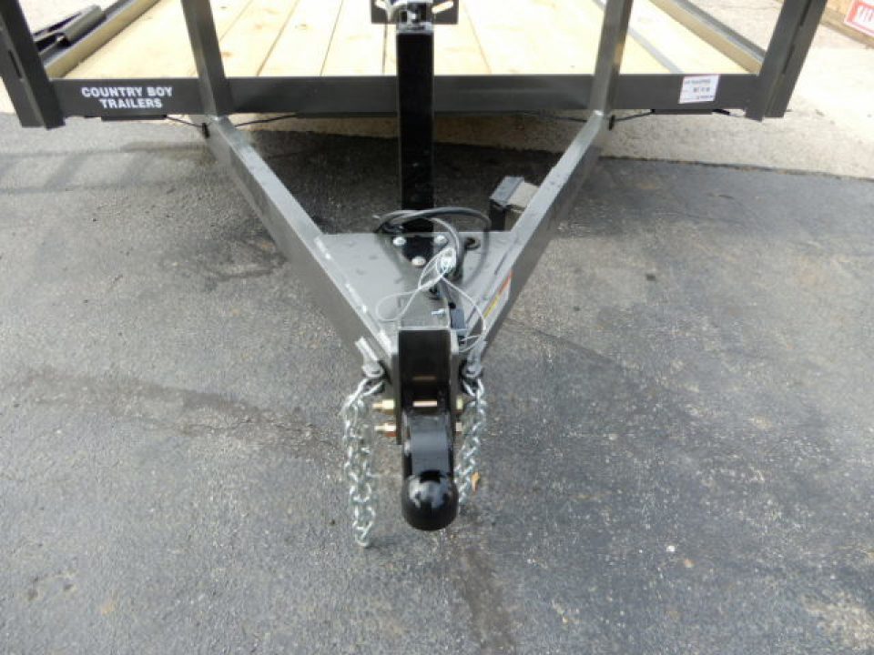 New 2026 Anderson 7x18 Landscape, Ramp Gate & Side Ramps