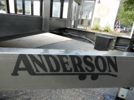 New 2026 Anderson 7x18 Landscape, Ramp Gate & Side Ramps