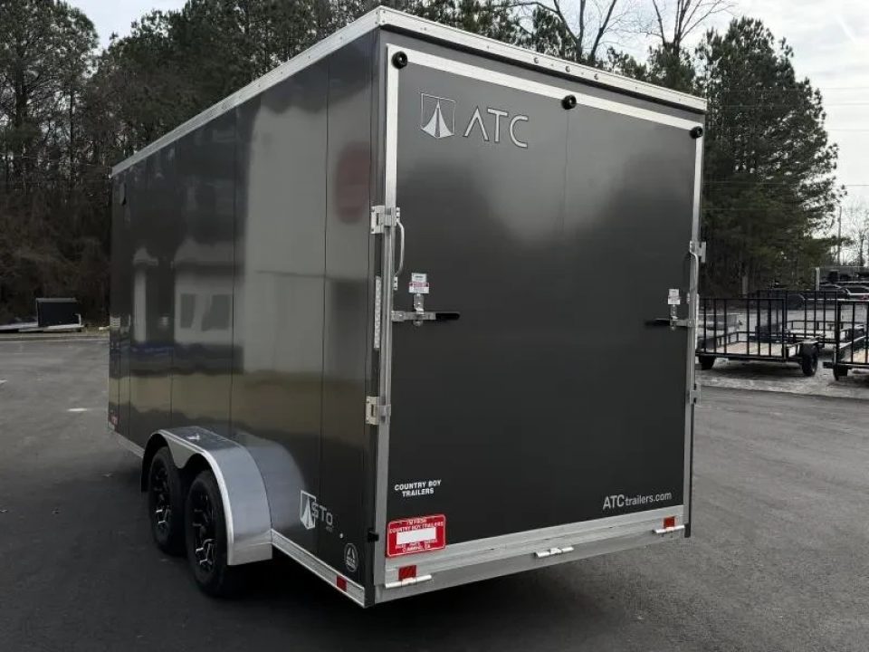 New 2026 ATC 7'x16' Enclosed, 7' Interior Height STO400
