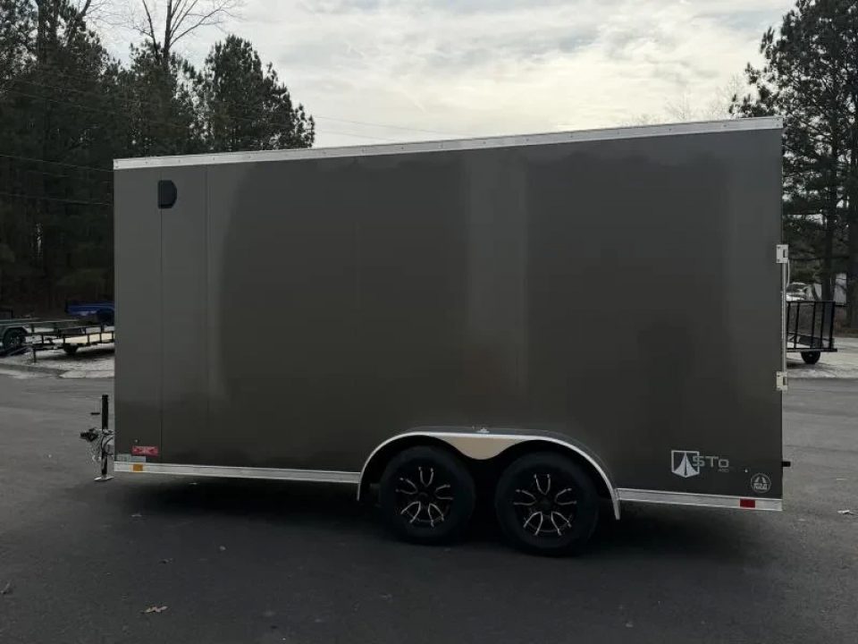New 2026 ATC 7'x16' Enclosed, 7' Interior Height STO400