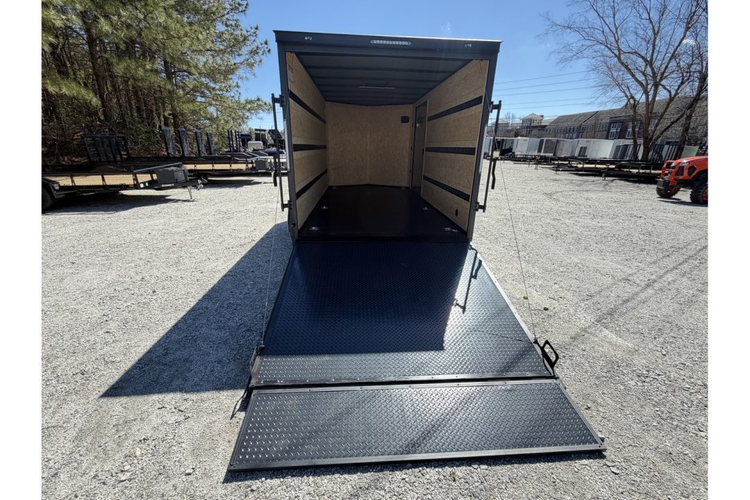 New 2026 Covered Wagon 7'x14' Enclosed, 9900 GVWR, Coin Floor & E-Track Installed
