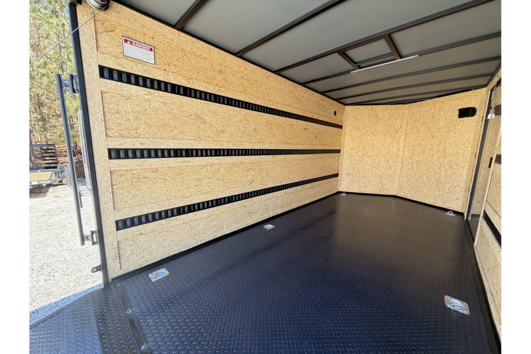 New 2026 Covered Wagon 7'x14' Enclosed, 9900 GVWR, Coin Floor & E-Track Installed