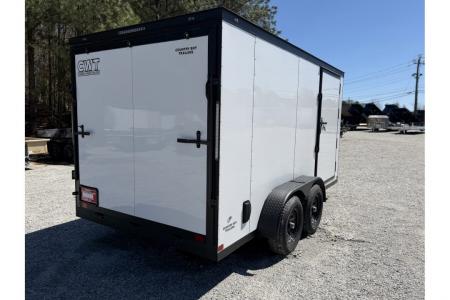 New 2026 Covered Wagon 7'x14' Enclosed, 9900 GVWR, Coin Floor & E-Track Installed