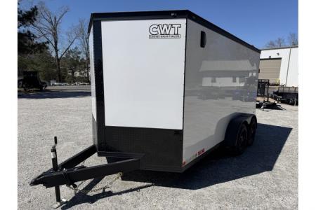 New 2026 Covered Wagon 7'x14' Enclosed, 9900 GVWR, Coin Floor & E-Track Installed